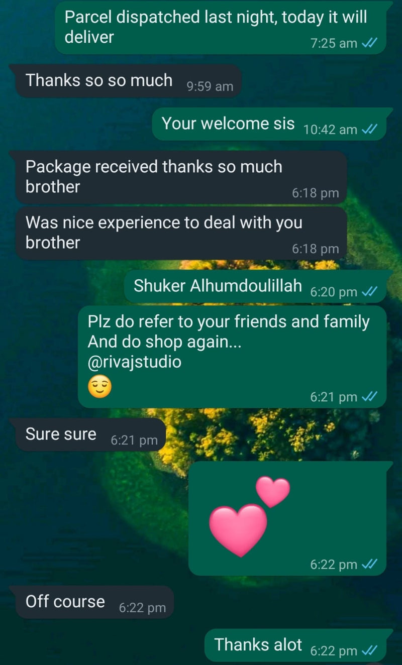 Customer review screenshot